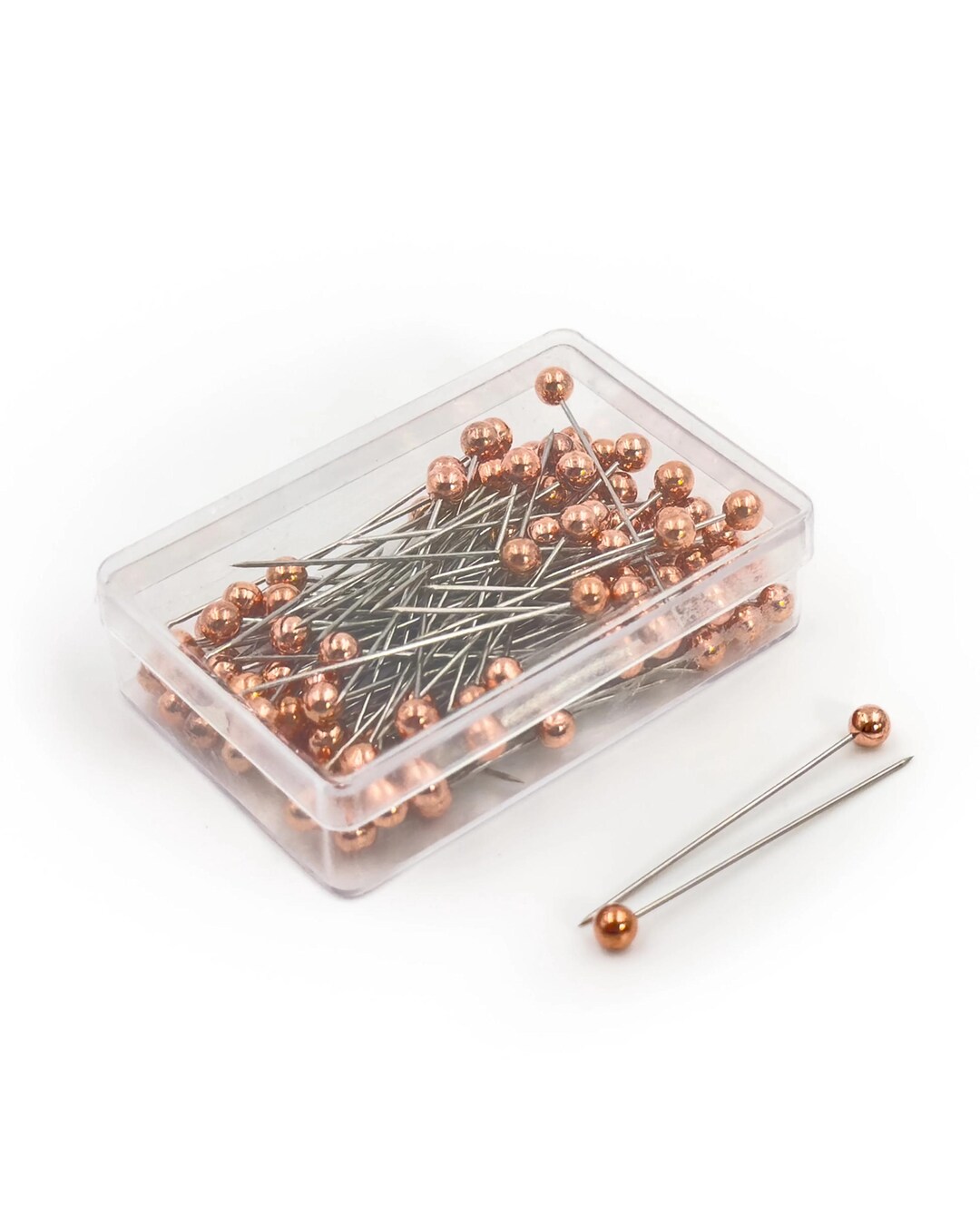 Nylon Block Pin PPY Blocking Pins 50 Pcs Rose Gold - Knitting and Crochet Blocking ...