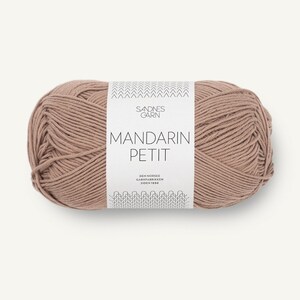 Filato di cotone Sandnes Garn MANDARIN PETIT, Filato per amigurumi, Filato per uncinetto, Filato estivo, Filato di cotone morbido, Filato di cotone per maglieria, 50 g 180 m