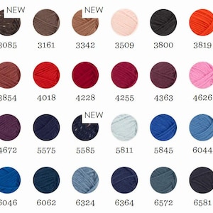 Norwegian wool Sandnes Garn PEER GYNT 50 g 91 meters DK weigth yarn image 4