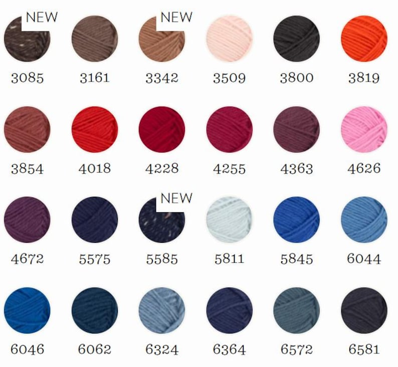 Norwegian wool Sandnes Garn PEER GYNT 50 g 91 meters DK weigth yarn image 4