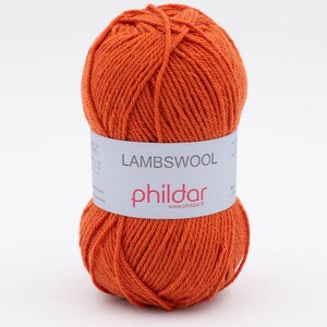 Phildar Lambswool - Filato di lana superwash - Filato per maglieria sportivo - Filato morbido - Filato per bambini