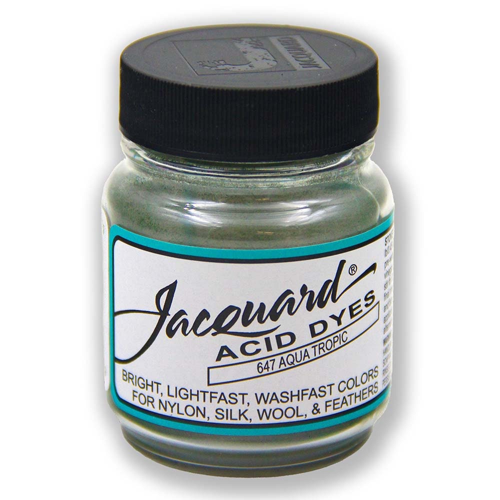 Acid Dye JACQUARD 1 jar x 14 grams / 0.50 oz II Dyes for Wool, Silk, Nylon