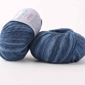 CLEARANCE SALE Cotton viscose and linen yarn  PHILDAR Nature - 50 g (1.76 oz) - 165 m (180 yards) - Needle size: 3 - 3.50 mm - Sport weight