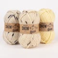 Chunky Wool Yarn – DROPS Snow, Bulky Felting Yarn - 50g 55 Yards