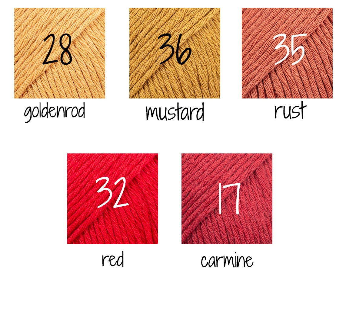 Cotton Yarn Crochet Yarn DK Yarn Worsted Yarn DROPS Cotton Etsy