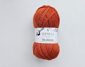 Fil de laine des montagnes péruviennes FILCOLANA PERNILLA, fil pour chaussettes, 50 grammes, 175 mètres (191 yards)