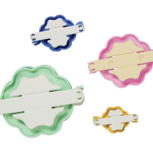 Pom pom maker - Set of two makers by diameter - Set of 2 sizes 35mm + 45mm or 65mm + 85mm (1.5&quot; + 2&quot; or 2.5&quot; + 3.5&quot;)