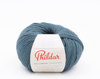 Yarn for baby Phildar CARESSE Supersoft yarn - DK weight yarn - Knitting yarn for baby - Light worsted yarn