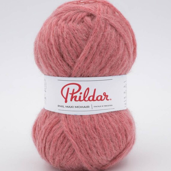 CLEARANCE SALE: Chunky Mohair Yarn, Fuzzy Yarn Phildar Maxi Mohair