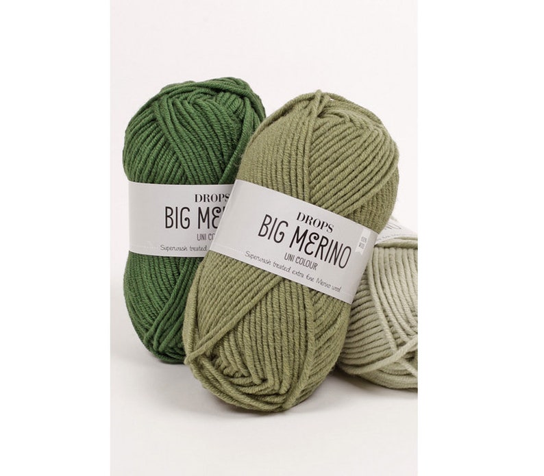 Knitting yarn Yarn worsted Yarn for baby blanket Drops yarn Merino wool yarn Drops Big Merino Superwash yarn Aran yarn