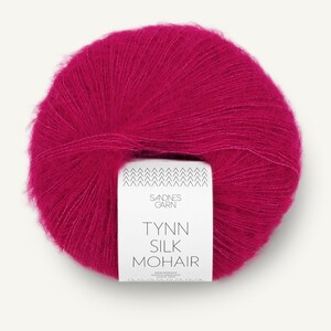 TYNN SILK MOHAIR Sandnes Garn Silk Mohair yarn 25 g 212 m Lace yarn