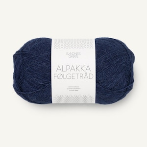 Filato di alpaca Sandnes Garn ALPAKKA FOLGETRAD, Filato di peso pizzo, Filato per bambini, 50 grammi 400 metri (437 iarde)