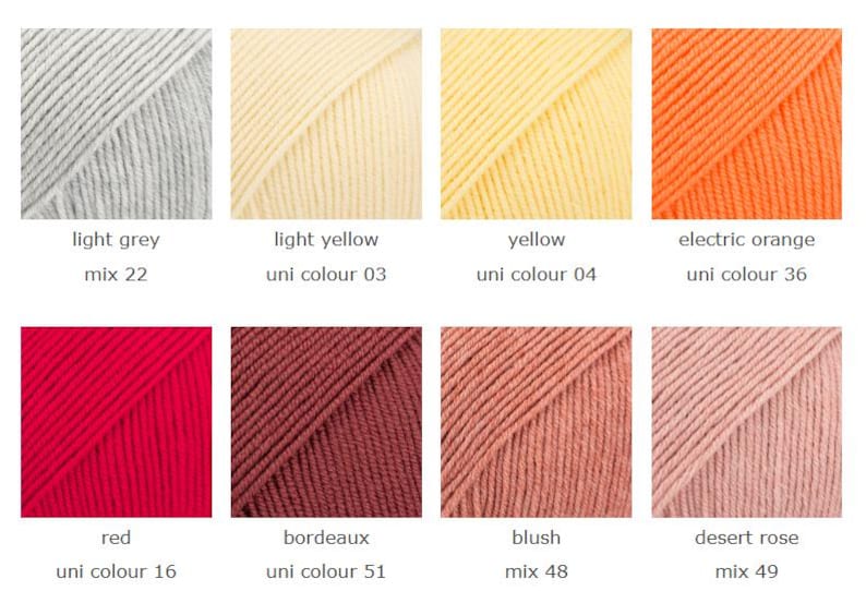 Superwash Merino Wool Drops BABY MERINO Fingering Weight Yarn 50g 191 Yards image 5