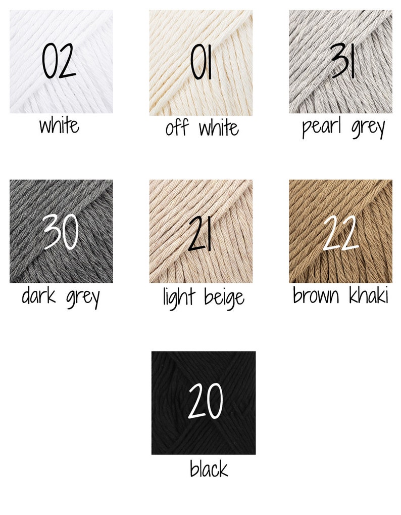 Cotton Yarn Crochet Yarn DK Yarn Worsted Yarn DROPS Cotton Etsy