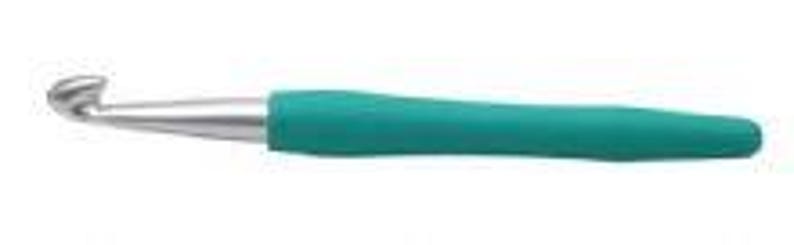 Individual crochet hooks - ergonomic crochet hooks - soft grip hook - crochet gift - crochet tools - crochet supplies and tools image 9