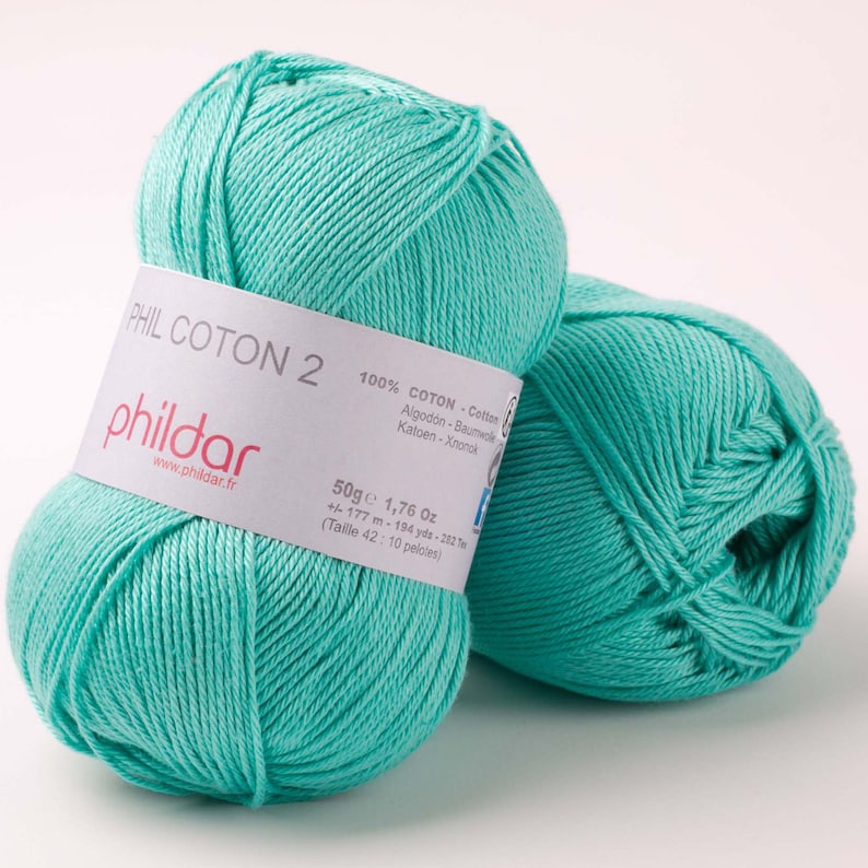 Cotton crochet yarn Sport weight knitting yarn Amigurumi Etsy