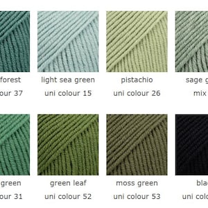 Superwash Merino Wool Yarn Drops Merino EXTRA FINE – DK Weight, Gentle Skin Knitting Yarn image 8