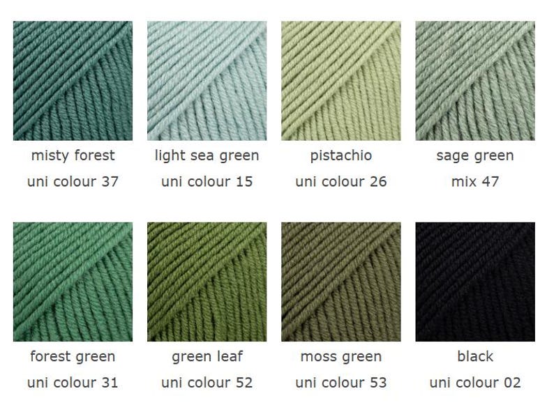 Superwash Merino Wool Yarn Drops Merino EXTRA FINE – DK Weight, Gentle Skin Knitting Yarn image 8