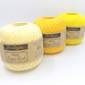 Mercerized cotton yarn for lace making Scheepjes Maxi Sugar Rush, Crochet thread size 10, Cotton yarn, Lace yarn 50 g 280 m product logo