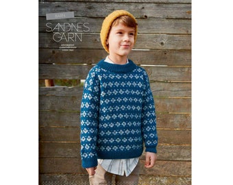 SANDNES GARN No. 2301 Knitting magazine for kids Can be purchased only together with Sandnes Garn yarn min 3 balls