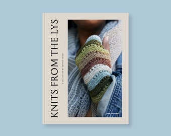 Libro di lavoro a maglia KNITS del LYS in inglese Una collezione di Espace Tricot 15 modelli, dagli accessori ai capi di abbigliamento