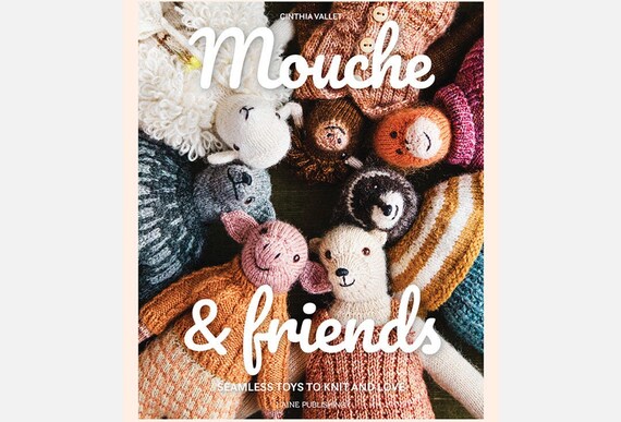 シンシア・ヴァレット著の英語版編み物本「MOUCHE & FRIENDS