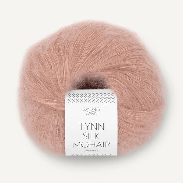 TYNN SILK MOHAIR Fil de dentelle Sandnes Garn 25 g 212 m