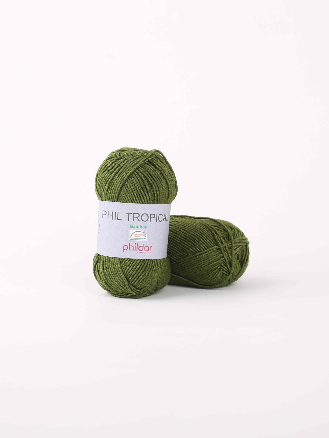 Bamboo Knitting Yarn, Viscose Yarn, Natural Sport Weight Yarn, PHILDAR