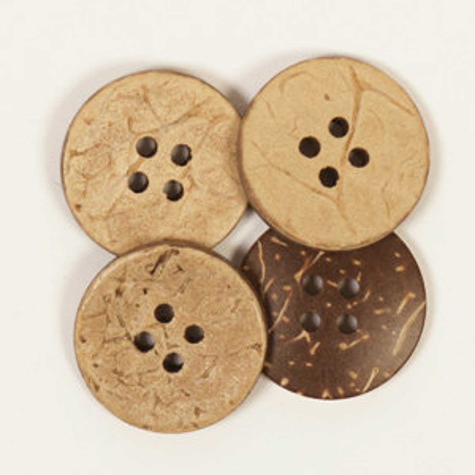 Coconut Buttons for Baby Clothes Buttons for Crafts Light Etsy