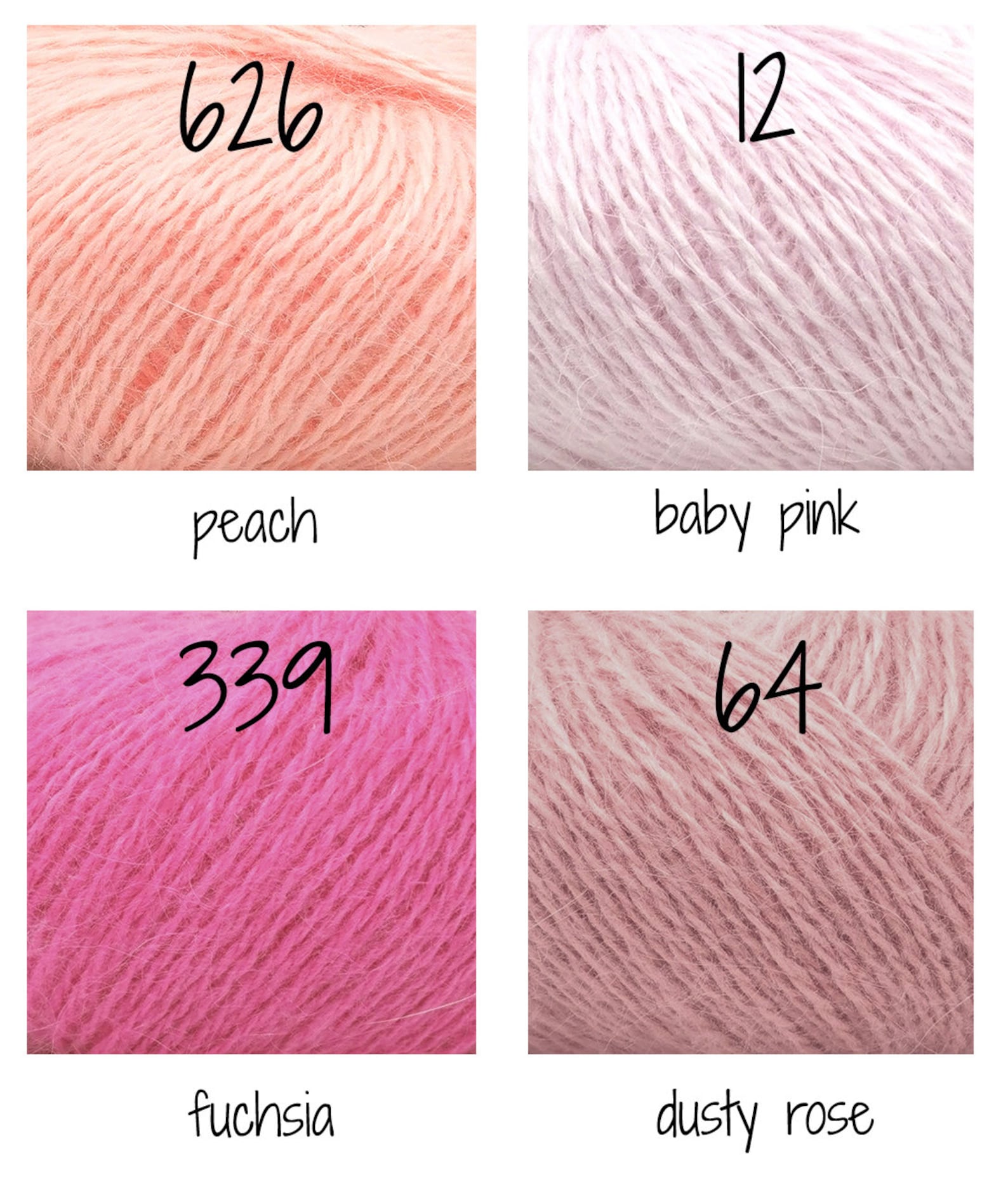 100 Angora Yarn for Knitting Tropical Lane Angora Fluffy Etsy Canada