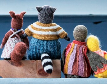 シンシア・ヴァレット著の英語版編み物本「MOUCHE & FRIENDS