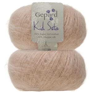 Filato di mohair Gepard Garn KID SETA - Kid mohair, Filato pizzo, Filato di seta mohair, Filato per maglieria, Filato per maglieria, Filato di lana, Super kid mohair