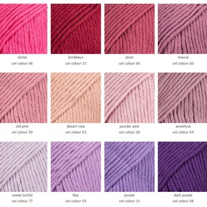 DROPS PARIS Cotton yarn Aran weight yarn, Crochet yarn, Crochet cotton yarn, Worsted yarn, Summer yarn, Soft yarn, Natural yarn image 7