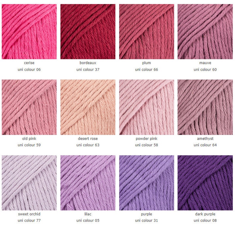 Fil de coton DROPS PARIS, fil épais Aran, fil à crocheter, fil de coton au crochet, fil peignée, fil d'été, fil doux, fil naturel image 7