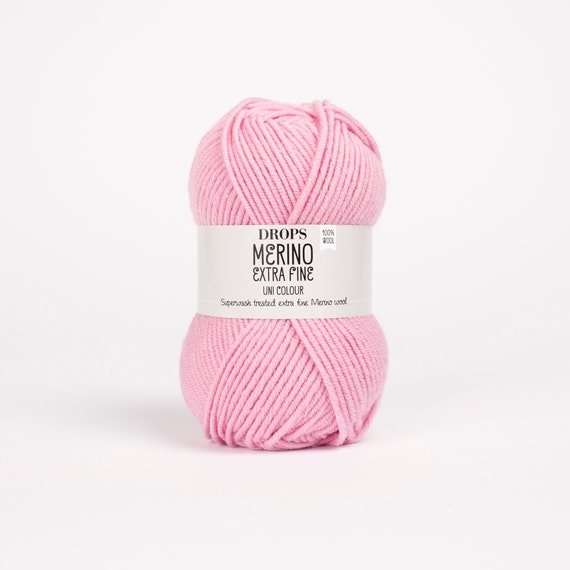 DROPS Big Merino Merino Wool Yarn Superwash Yarn 100 Wool Yarn Soft Wool Drops  Yarn Yarn Worsted Aran Yarn Knitting Yarn 