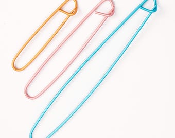 AnMiao Star Lot De 300 épingles à Nourrice En Métal Pour Marqueurs De Point De Tricot, Marqueurs De Point De Tricot, Couture Et Bricolage