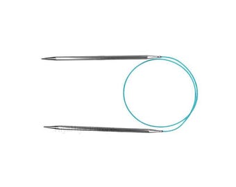 Hiyahiya sharp 80 cm / 32 inches stainless steel fixed circulars knitting needles - 2.00 mm-15.00 mm (us 0 to us 19)