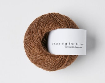 Tricot pour olive Fil CACHEMIRE COMPATIBLE pour tricoter 25 grammes 150 mètres (164 yards) Fil de dentelle