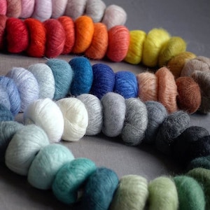 GEPARD Garn KID SETA Mohair yarn, Kid mohair, Lace yarn, Mohair silk yarn, Knitting yarn, Yarn for knitting, Wool yarn, Super kid mohair image 2