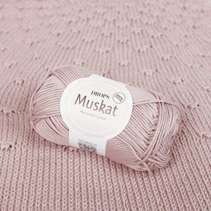 DROPS Muskat gemerceriseerde katoengaren – zachte amigurumi, gehaakt, breigaren - 50 g, 109 yards afbeelding 2