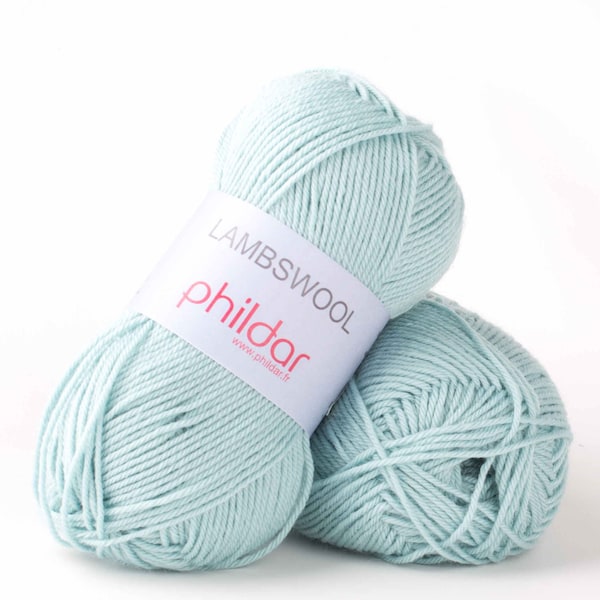 Phildar Lambswool - Superwash Wollgarn - Sport Strickgarn - Weiches Garn - Baby Garn