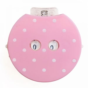 Clicky row counter KnitPro - Pink stitch counter for knitters -