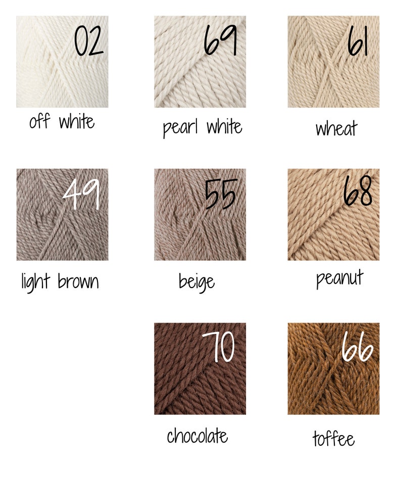 Knitting Yarn Aran Weight Worsted Yarn Pure Wool Yarn for Etsy