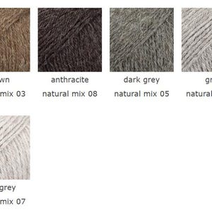 DROPS Puna Alpaca Yarn, DK Worsted, Superfine Alpaca Fiber - 50g 120 Yards 07 light grey