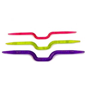 Cable needles pack of three HIYAHIYA Cable needles for knitting cable stitch - 3 sizes of plastic cable needles - Stitch holders