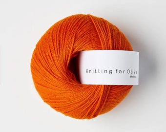 Knitting for Olive MERINO 100% Mulesing free merino wool 50 g 250 m Sock weight yarn (Listing for Colors from C to W)
