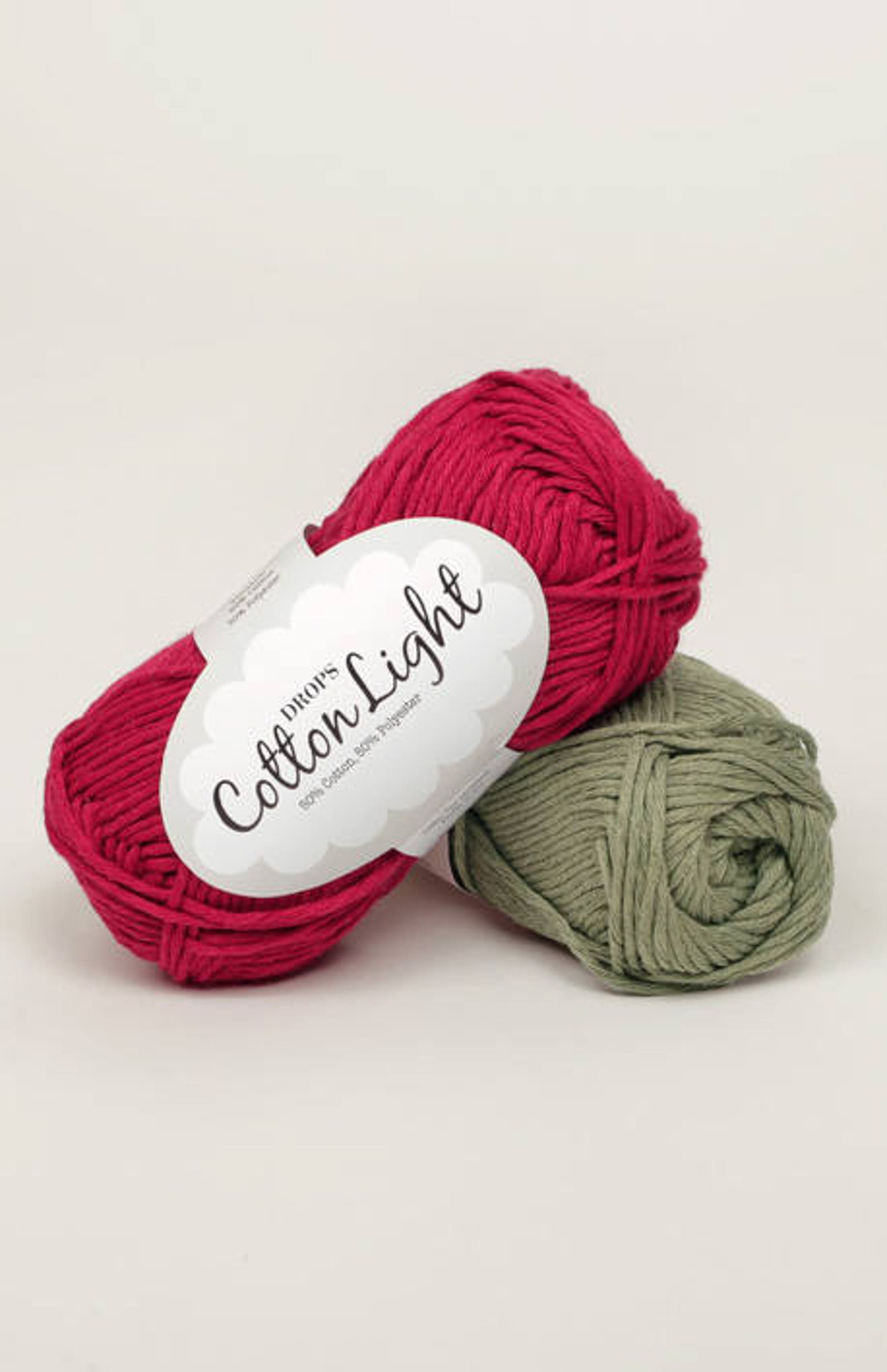 Cotton yarn Crochet yarn DK yarn Worsted yarn DROPS Cotton Etsy