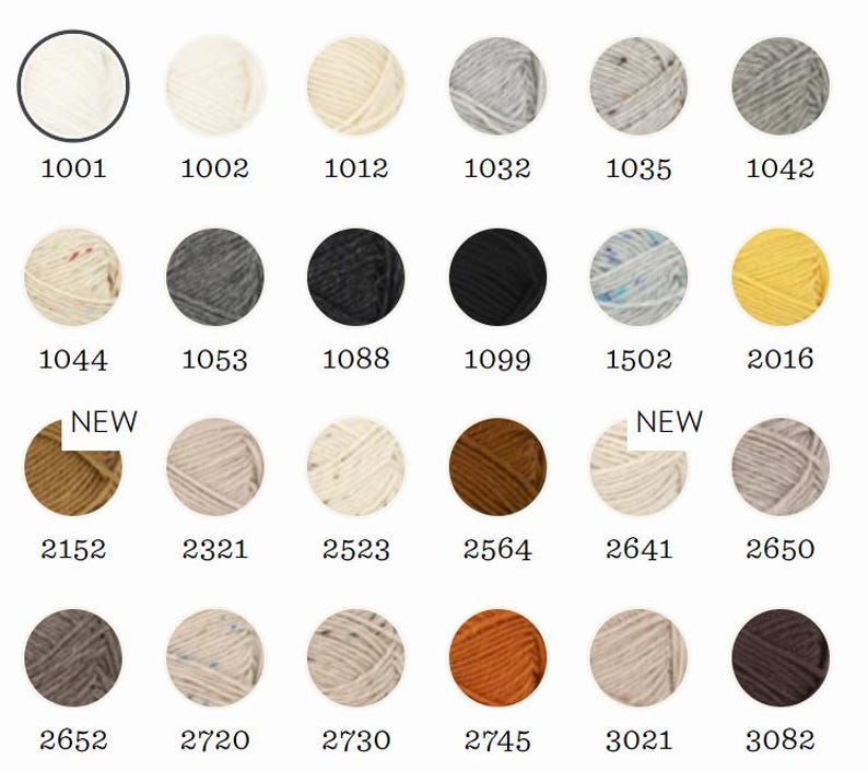 Norwegian wool Sandnes Garn PEER GYNT 50 g 91 meters DK weigth yarn image 3