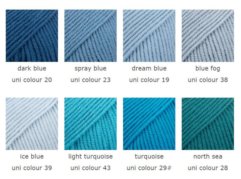 Superwash Merino Wool Yarn Drops Merino EXTRA FINE – DK Weight, Gentle Skin Knitting Yarn image 7
