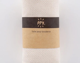 Punch needle fabric PPY, punch needle canva, Cloth for punch needle, Size 50 cm x 60 cm || 19.6 in x 23.6 in